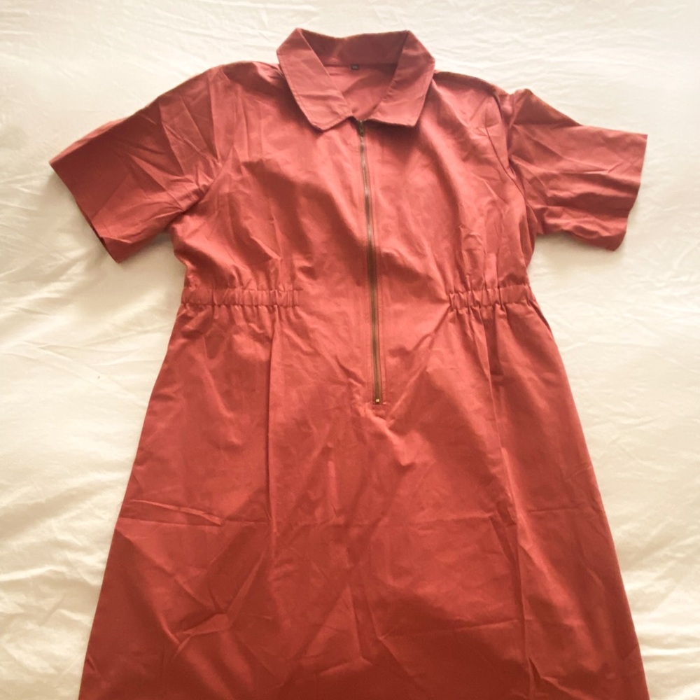 Rust Utility Dress